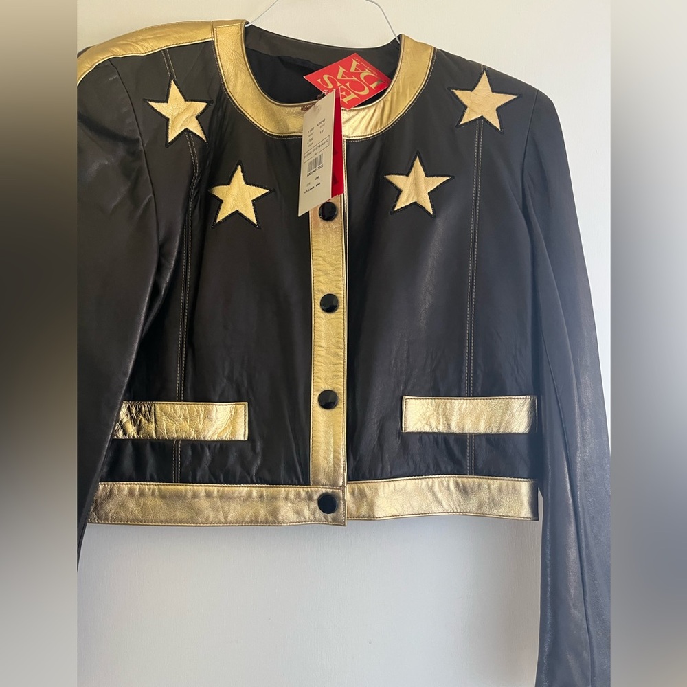 Escada Leather Jacket - Picture 3 of 5